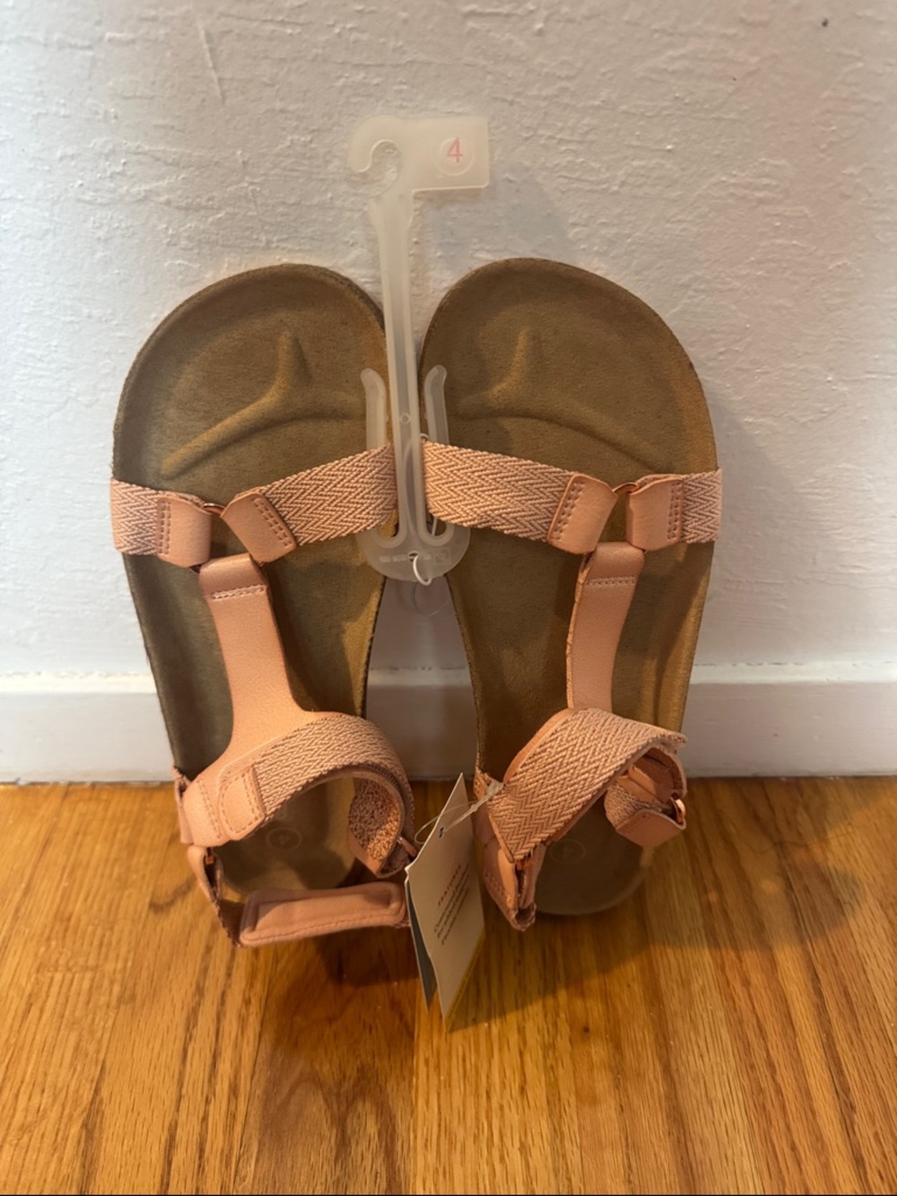 Cat & Jack Peach Strap Toddler Sandals